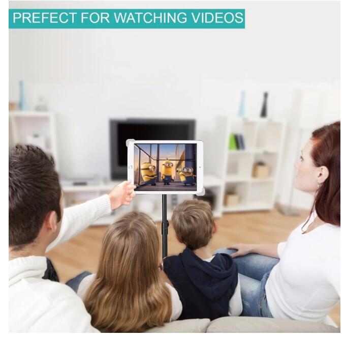 iPad 12.9'' | Tablet Tripod - Height Adjustable 360 Rotating Floor Stand