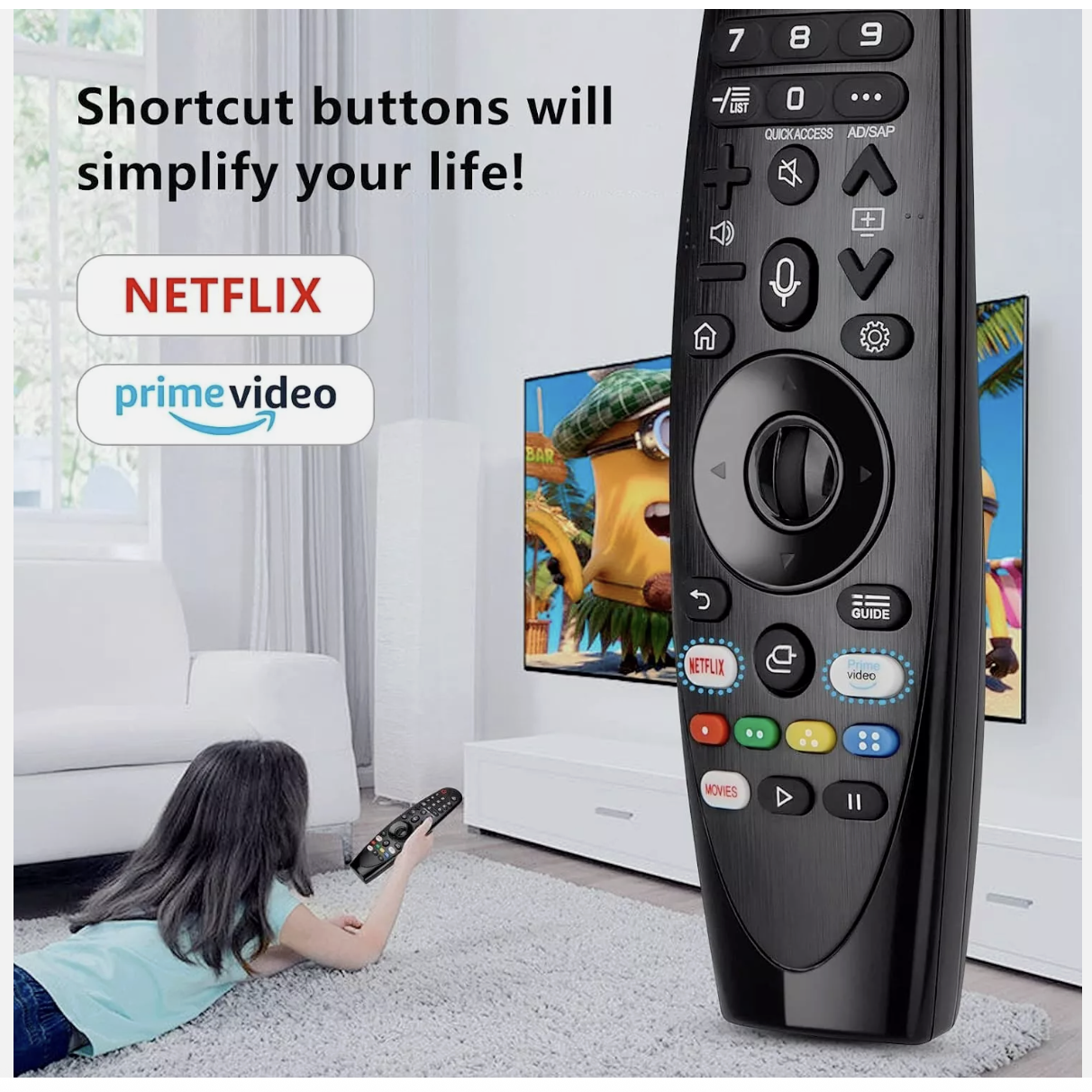 Remote Control For Replacement LG Magic smart tv AN-MR20GA AKB75855501