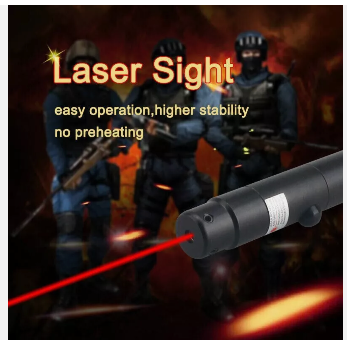 Hunting Red Dot Laser Bore Sight .177 to .50 Caliber Bore Sighter For Rifle Gun