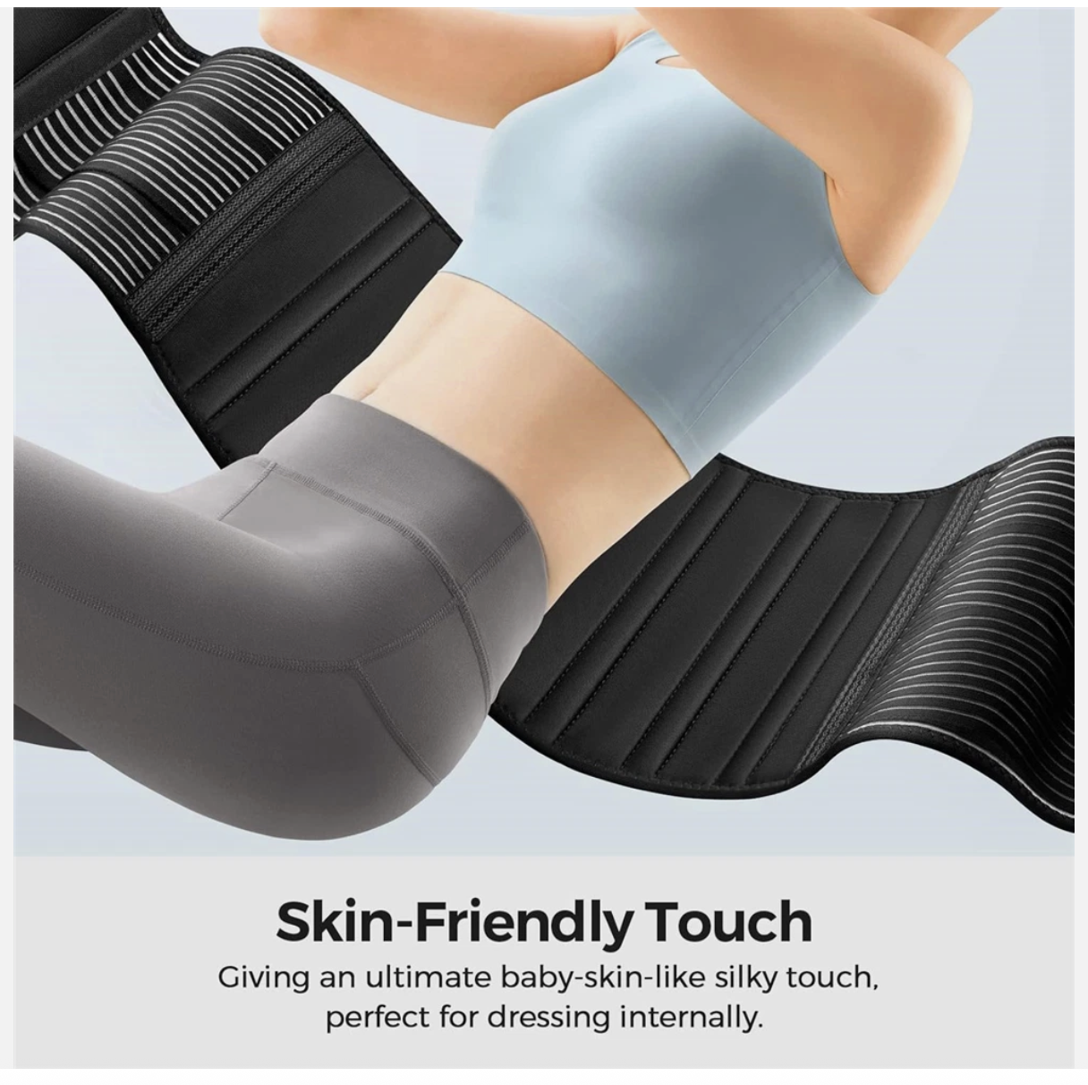 Lumbar Support Belt – Lower Back Brace for Pain Relief, Posture Correction & Wai