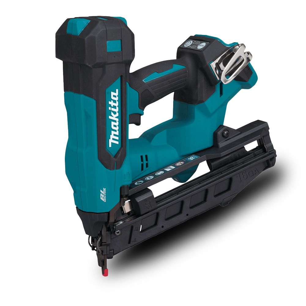 Makita DBN610Z 18V LXT Li-ion Cordless 16 Gauge Angled Finishing Nailer - Skin Only