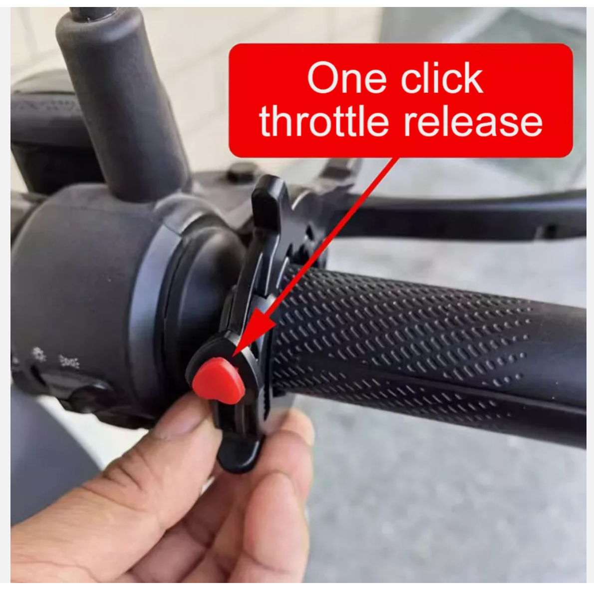 Universal Motorcycle Cruise Control Throttle Lock Motorbike Throttle Assist Lock