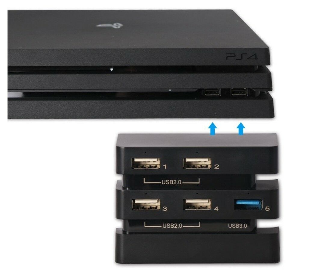 Dobe PS4 Pro USB Hub