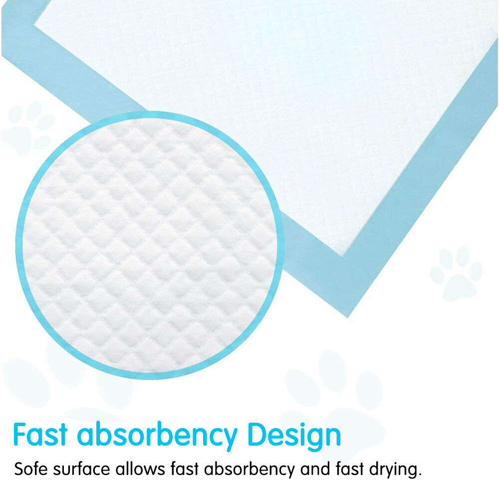 40PCs Pet Training Pads Puppy Dog Toilet Pee Indoor Super Absorbent 60x60cm