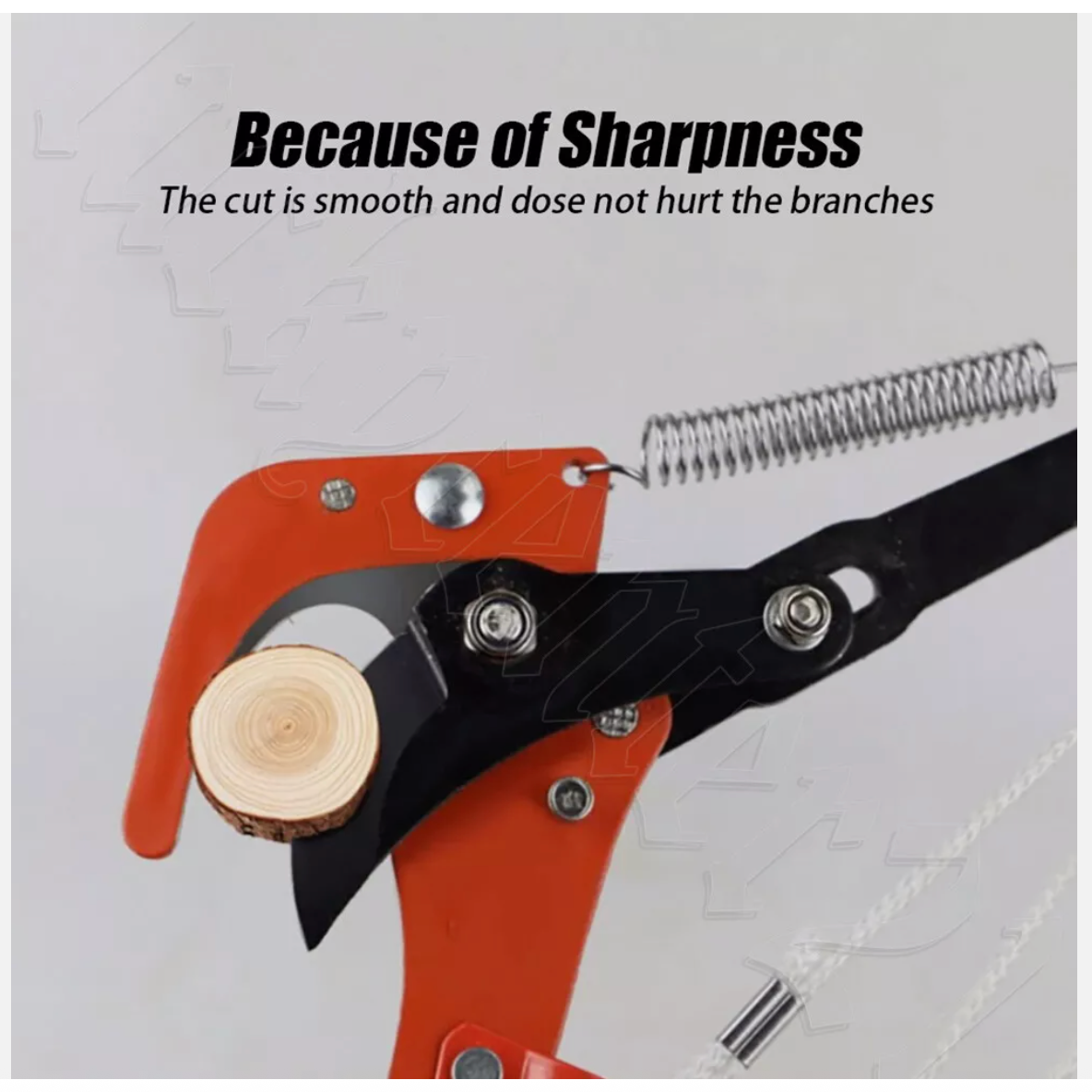 Detachable Pole Pruning Saw 8m Tree Trimmer Saw Shearing Storage Bag Portable