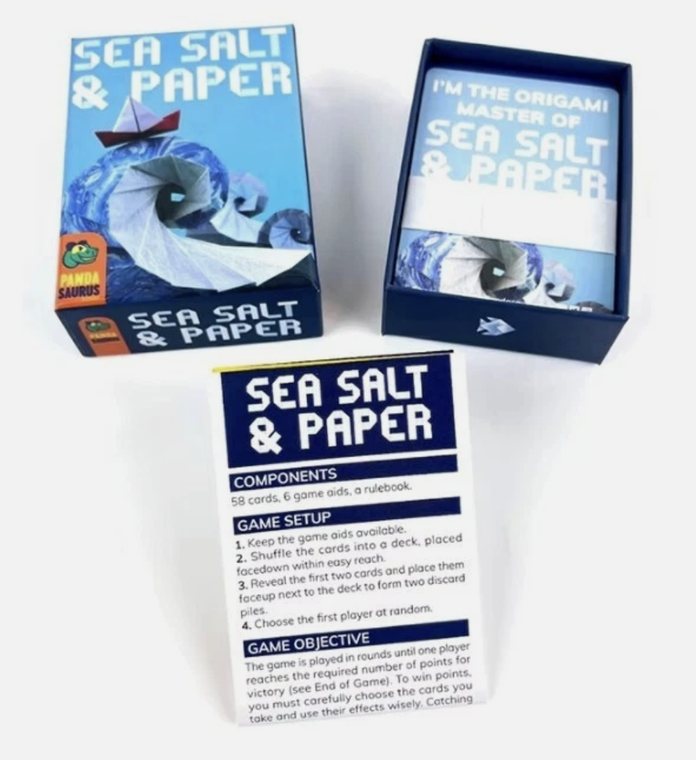 Sea Salt and Paper English Board Game Card Game
