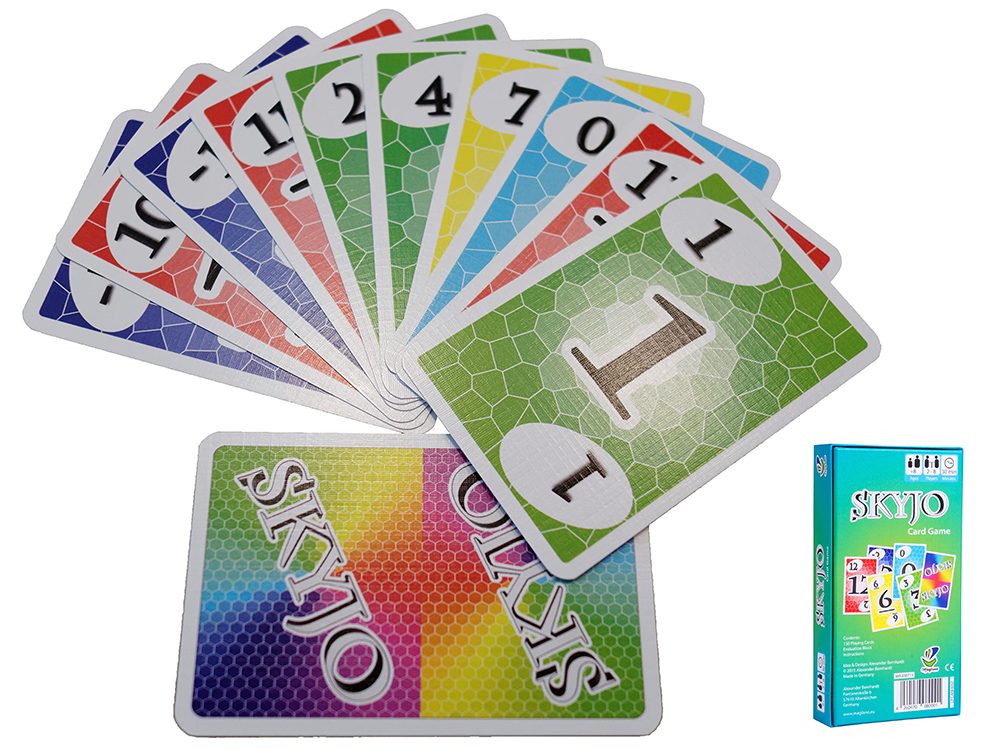 Skyjo Card Game Ages 8+ Players 2-8