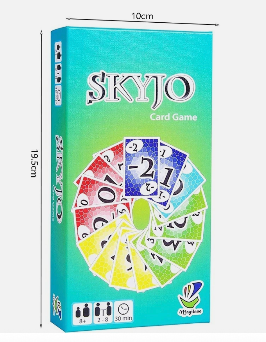 Skyjo Card Game Ages 8+ Players 2-8