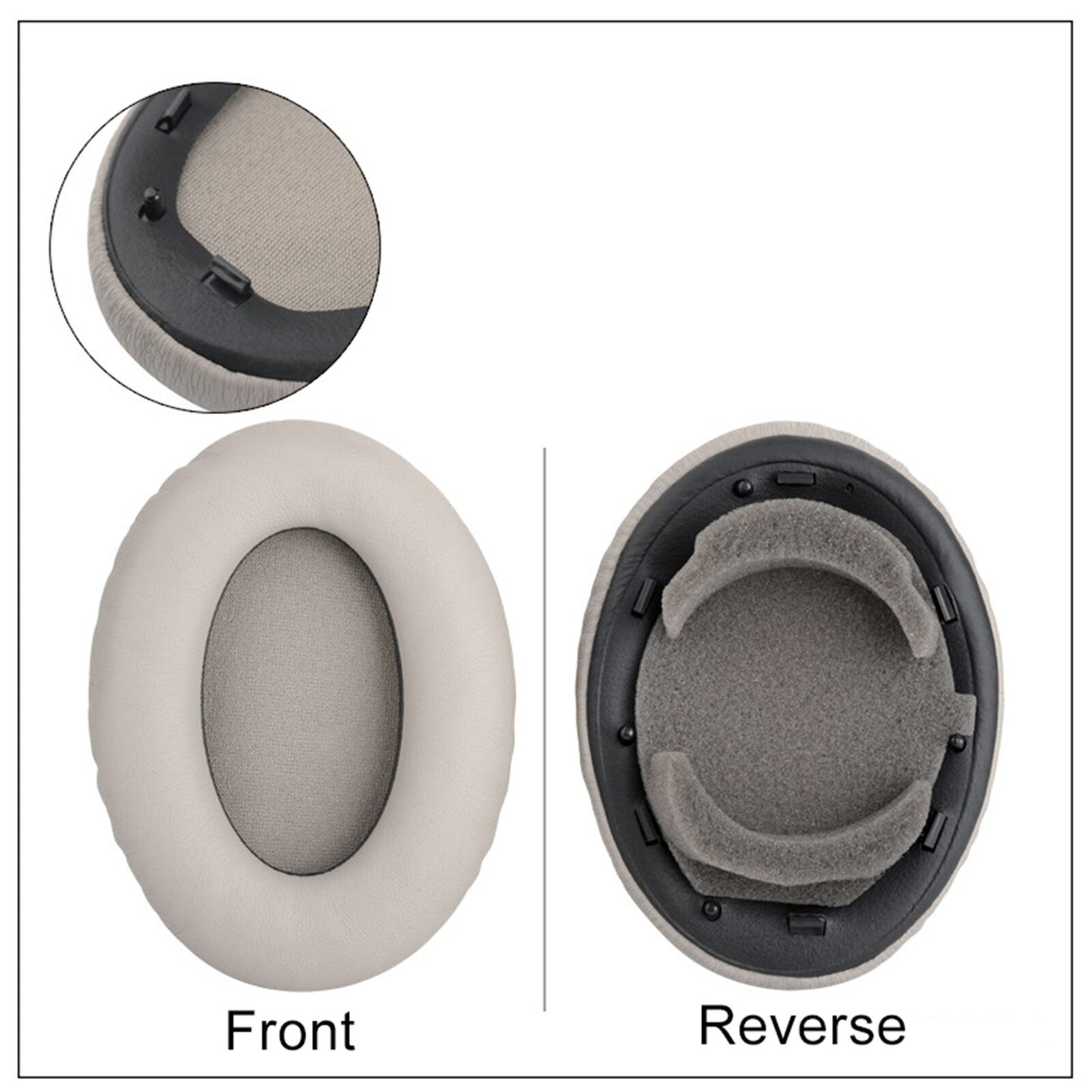 Replacement Ear Pad Cushion for Sony WH-1000XM3/WH-1000X M3 Over-Ear Headphone