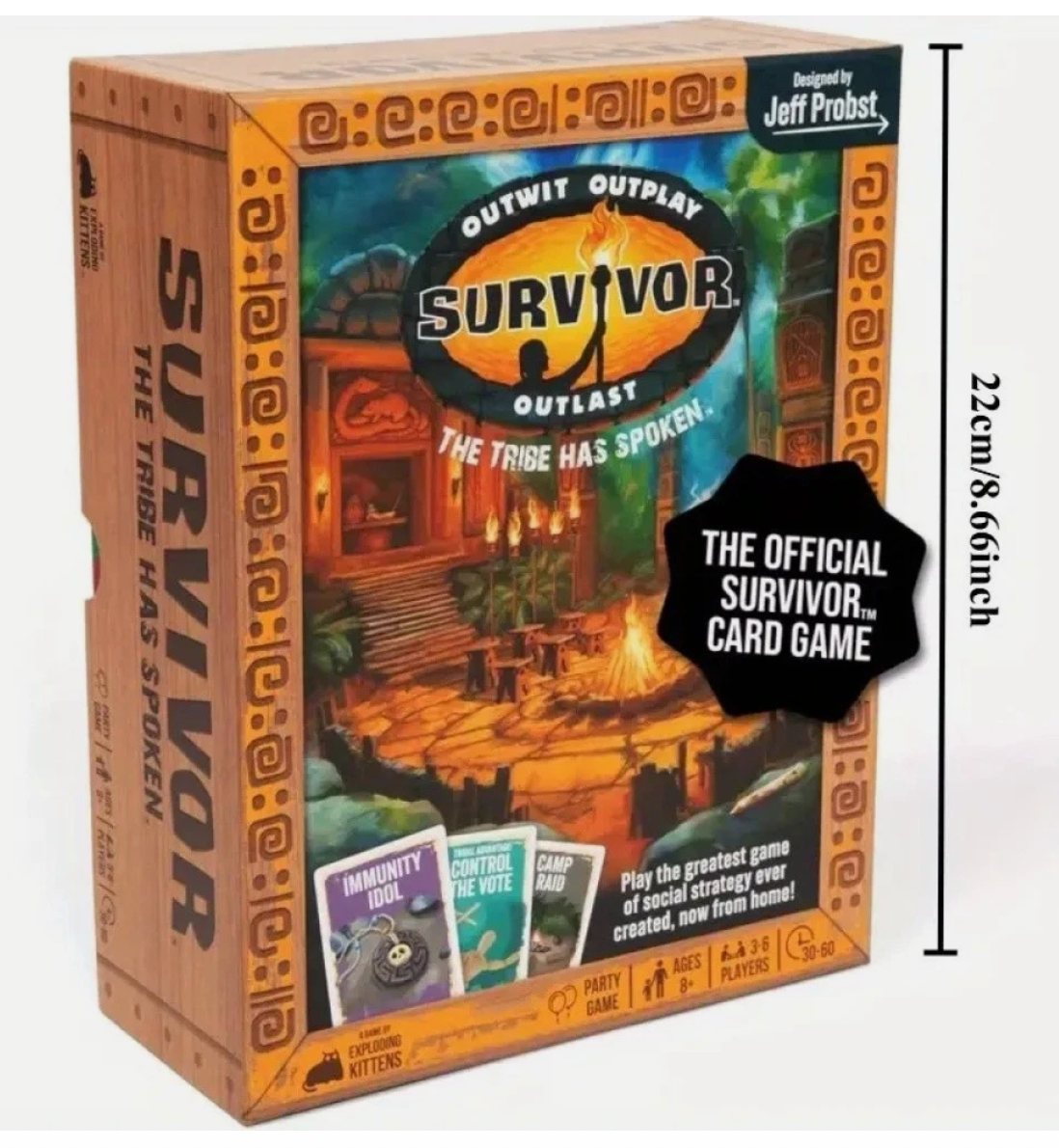 Survivor: The Tribe Has Spoken Card Game for Adult Party Family Game