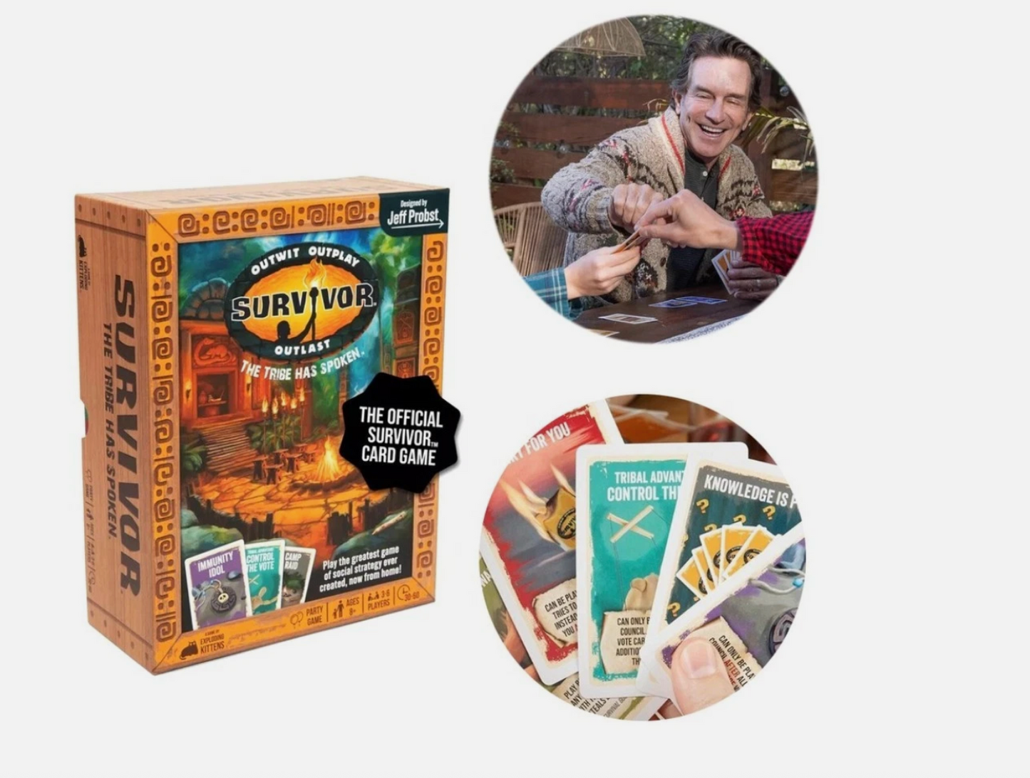 Survivor: The Tribe Has Spoken Card Game for Adult Party Family Game