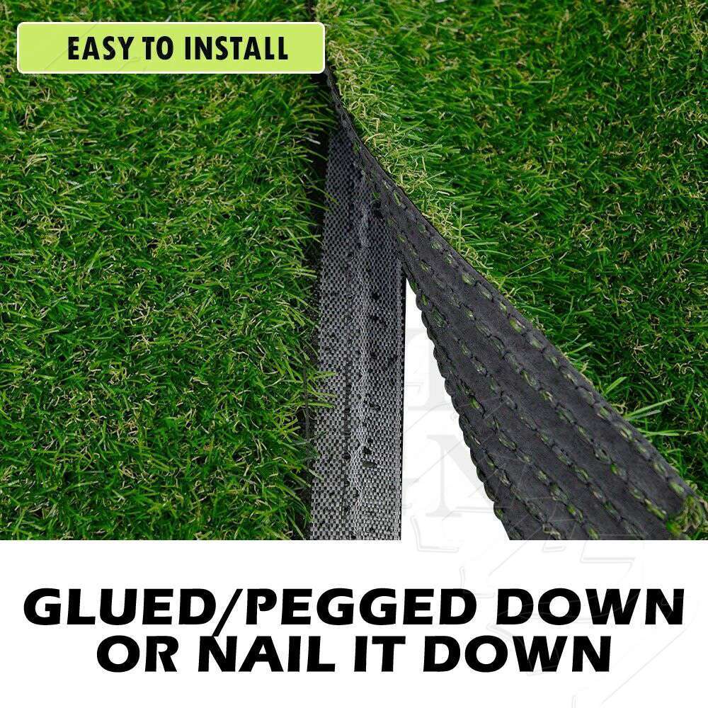10SQM Primeturf Synthetic Grass Artificial Fake Lawn 2 x 5m Turf Plastic Plant
