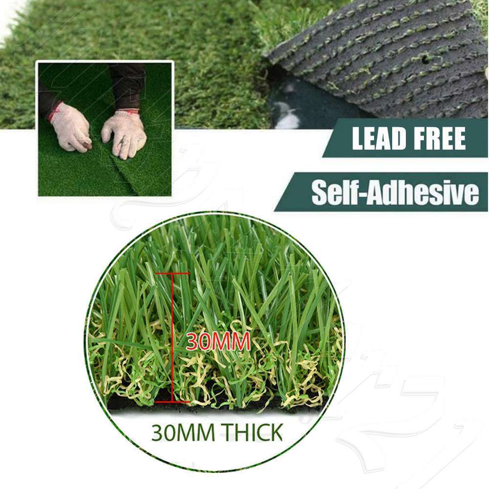 10SQM Primeturf Synthetic Grass Artificial Fake Lawn 2 x 5m Turf Plastic Plant