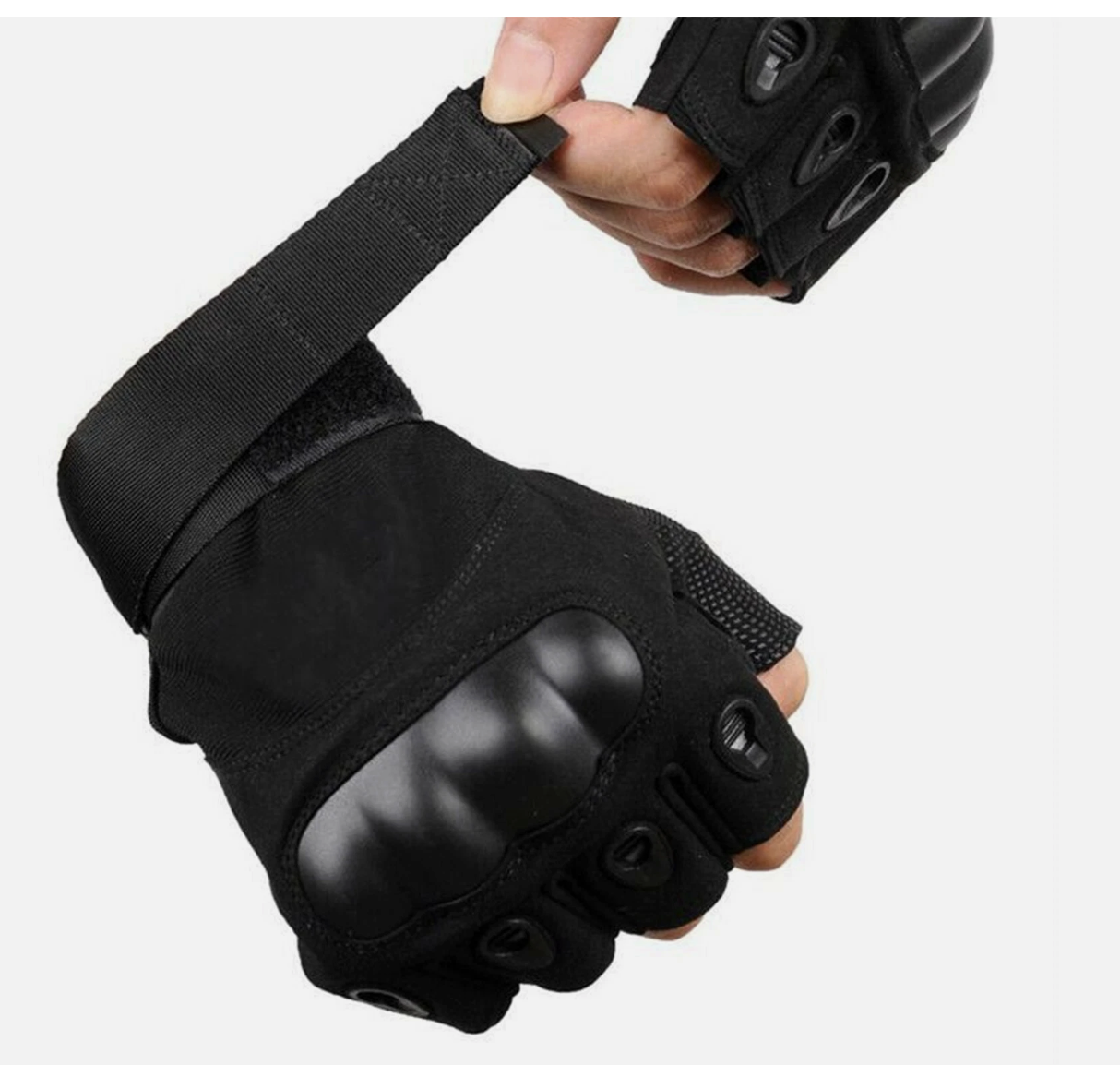 Military Tactical Glove Winter Half Finger Fingerless Gloves Army Combat Hunting