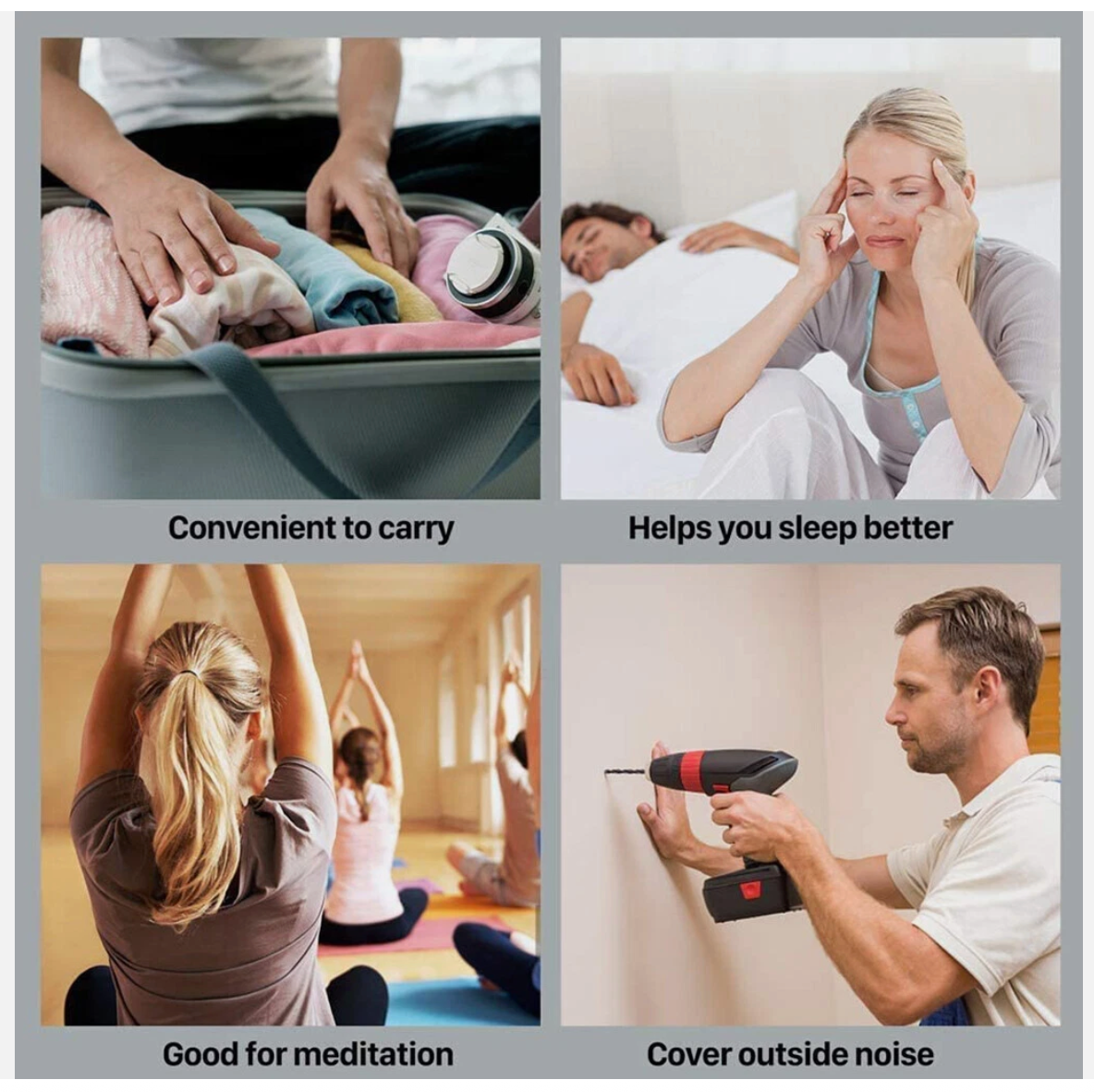 White Noise Sound Machine Sleep Therapy Relaxation for Adults Baby Nature Sounds