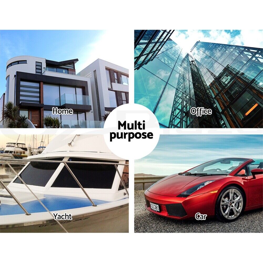 Window Tint Film Black Roll VLT Car Home 76cmX7m Tinting Tools