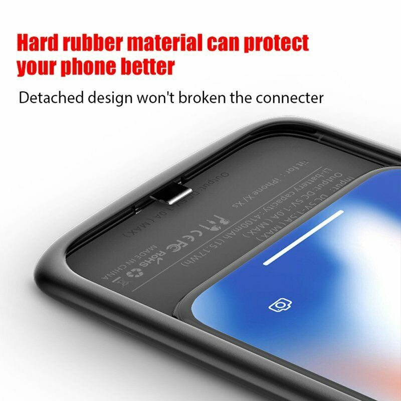 iPhone Xs Max Battery Charging Case Cover
