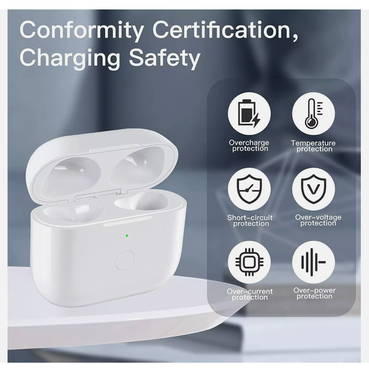 for Airpods 3rd Gen Charging Case, Wireless Charing Case Replacement