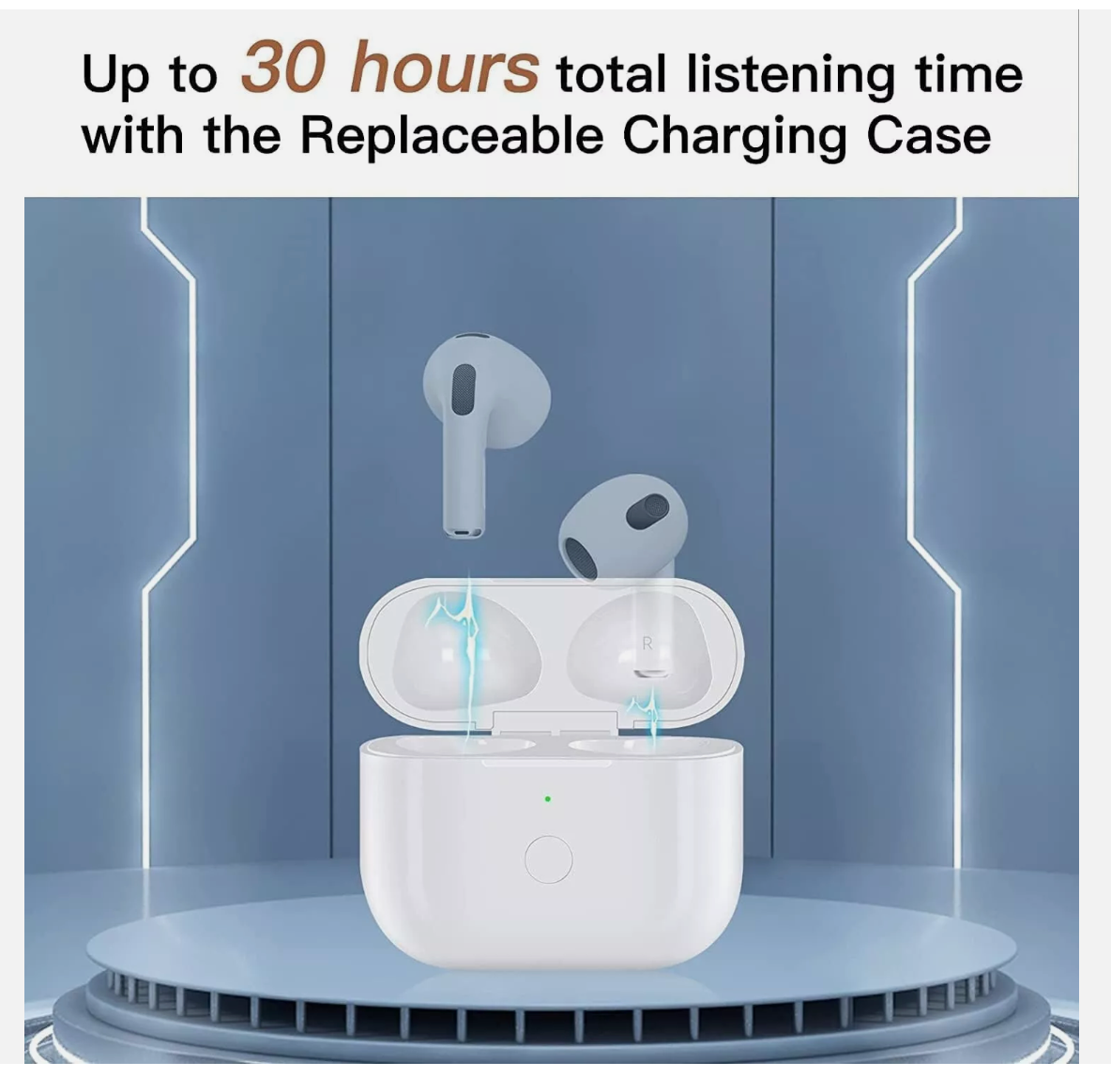 for Airpods 3rd Gen Charging Case, Wireless Charing Case Replacement