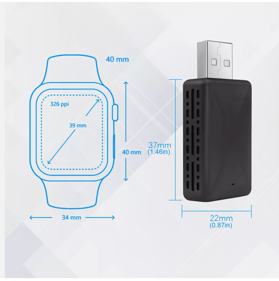 USB Wireless CarPlay Dongle Adapter for Android Car Auto Navigation Player