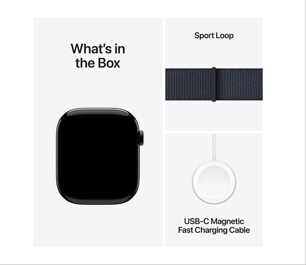 Apple Watch Series 10 (GPS + Cellular) 46mm - Jet Black Aluminium Case