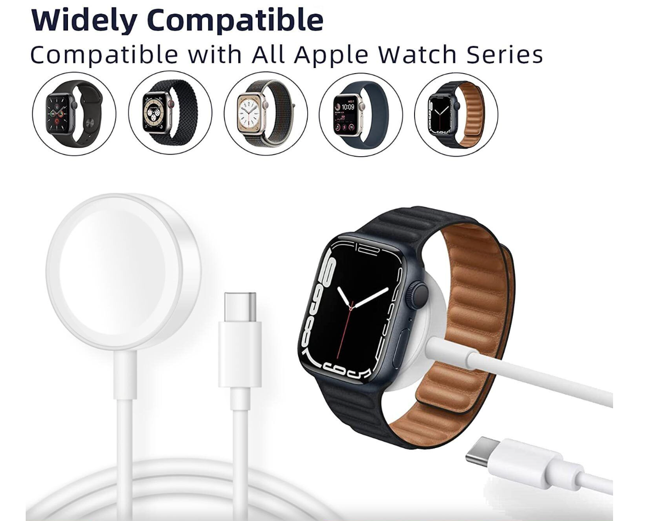 For Apple Watch Charger Charging Cable