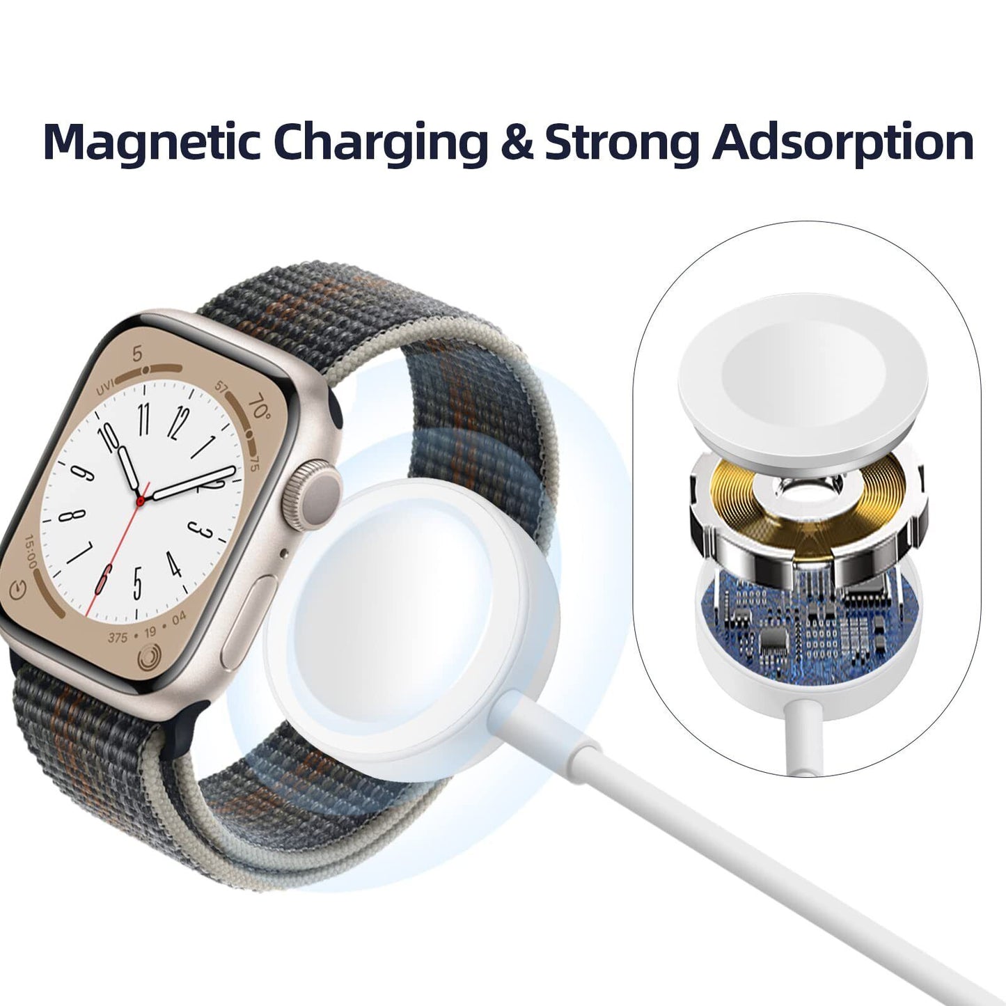 For Apple Watch Charger Charging Cable