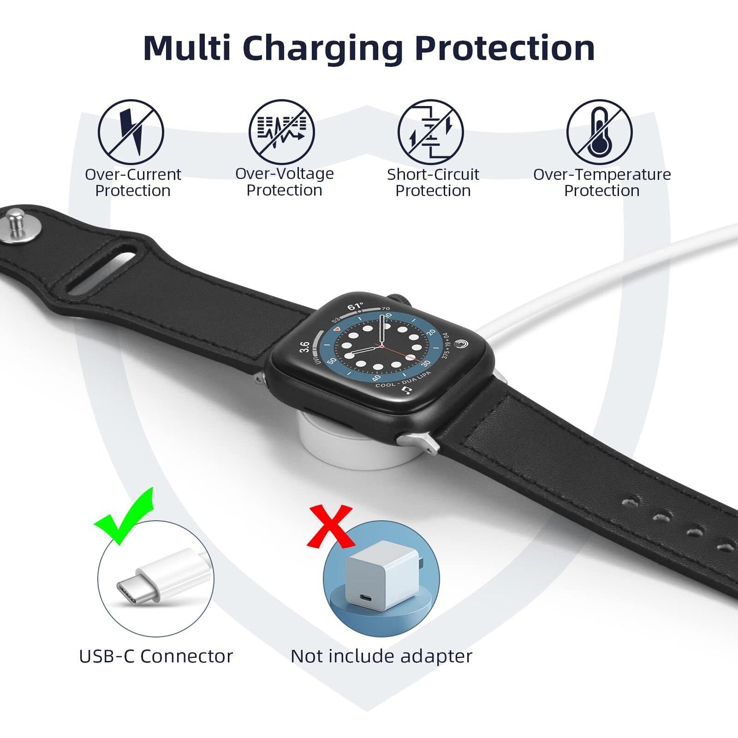 For Apple Watch Charger Charging Cable