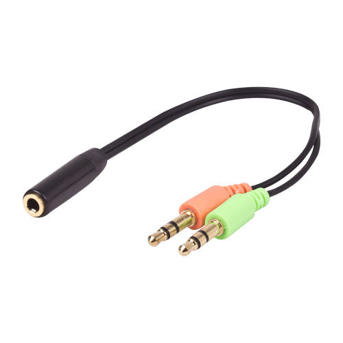 Microphone earphone Splitter Cable