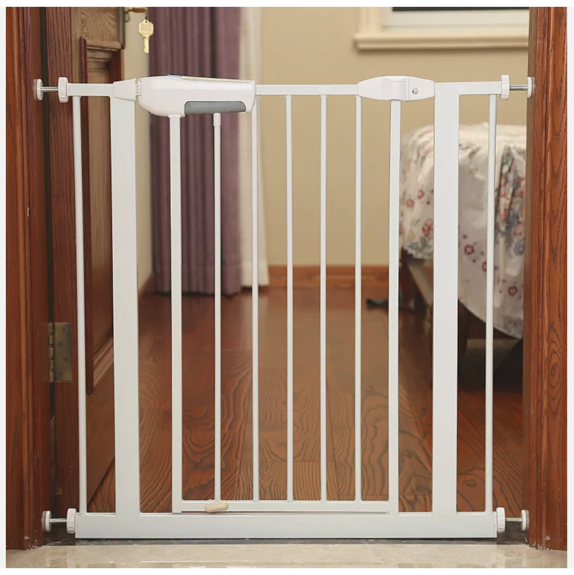 Baby Pet Child Kid Safety Security Gate Stair Barrier Door