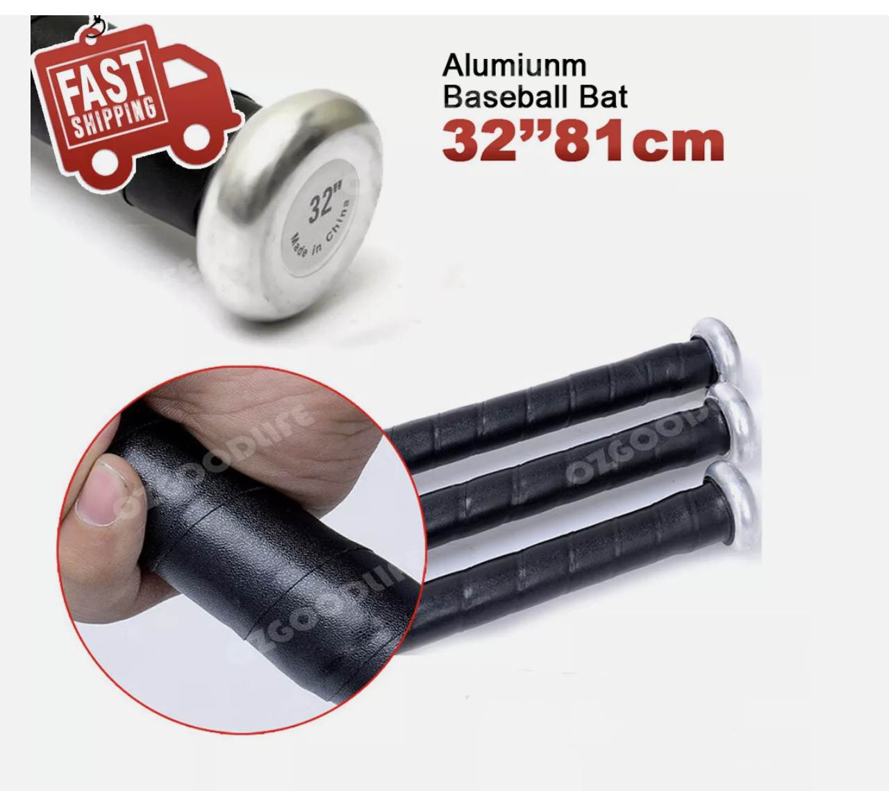 32"81CM Aluminium Baseball Bat Racket Softball Outdoor Sports Brand New