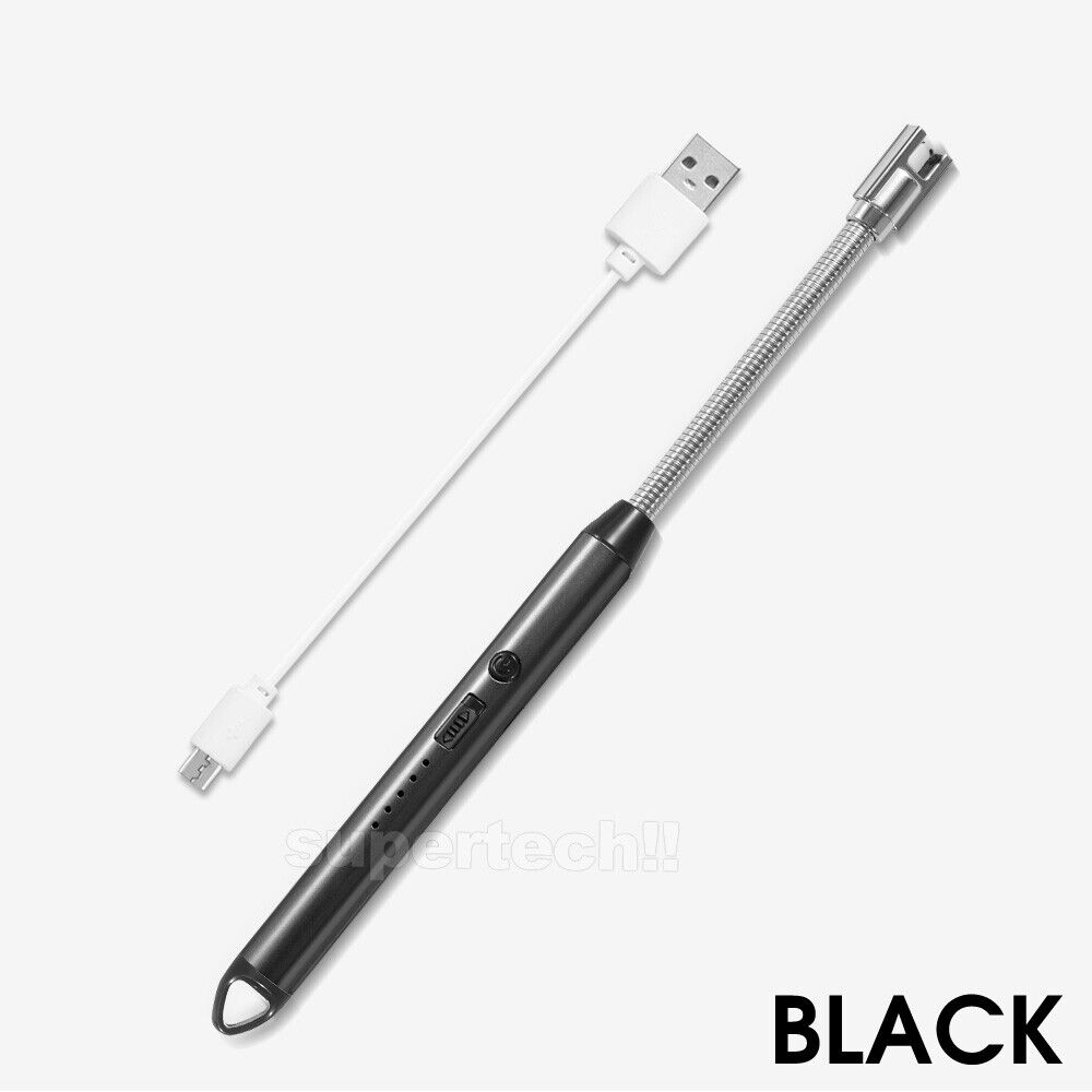 Plasma ARC Flameless USB Lighter BBQ Windproof Kitchen Candle Rechargeable