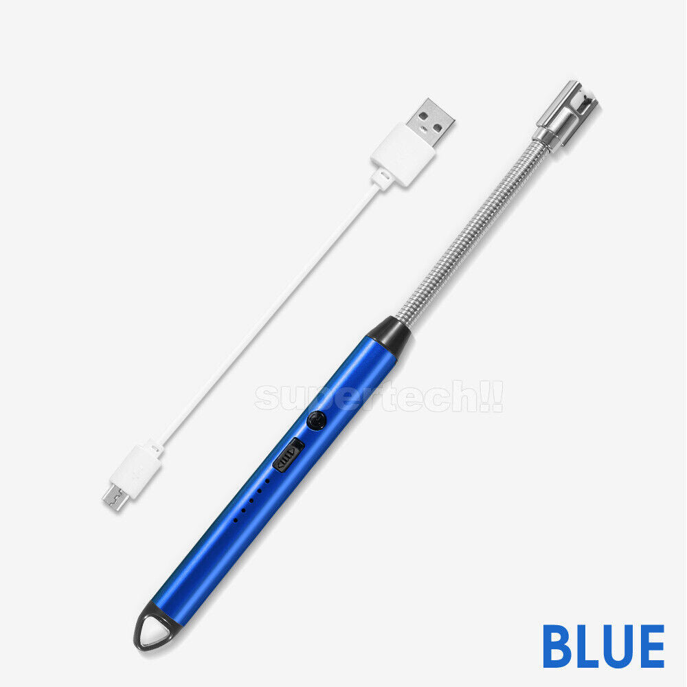 Plasma ARC Flameless USB Lighter BBQ Windproof Kitchen Candle Rechargeable