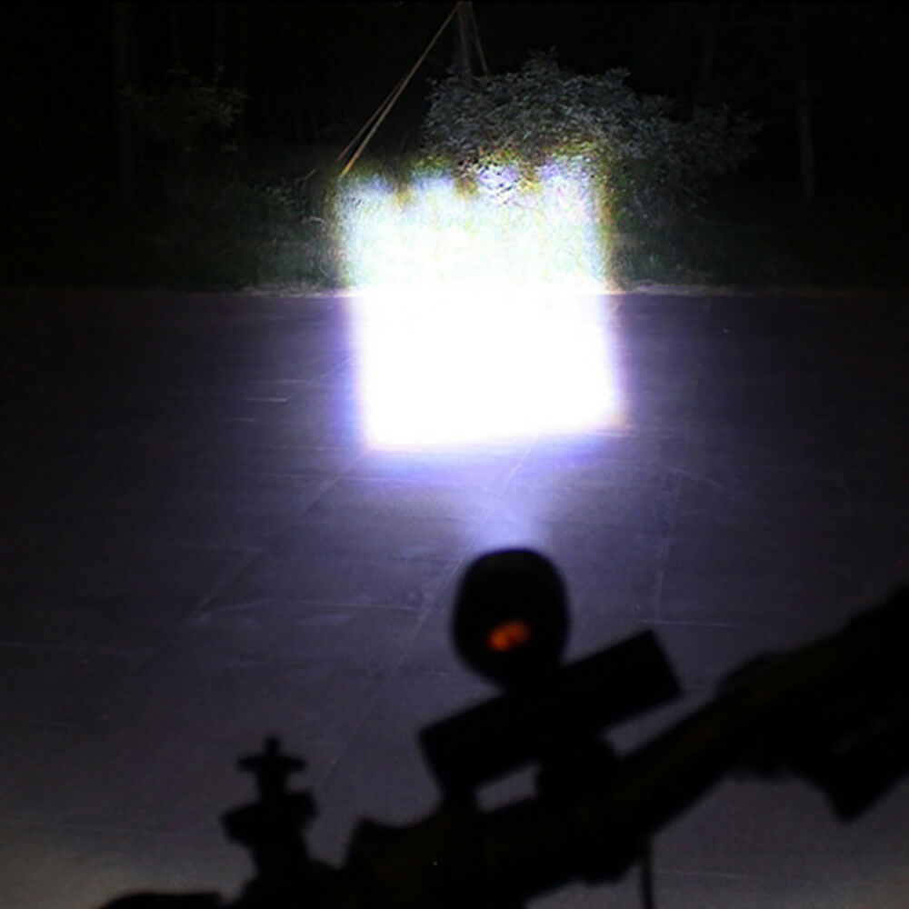 15000LM Bike Front Rear Light USB Rechargable Lamp Flashlight Bicycle LED KC