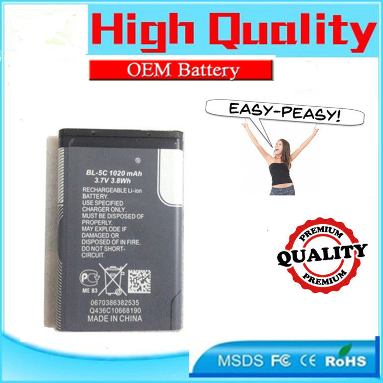 Nokia battery 106 109 111 113 C1-02 Genuine REPL.