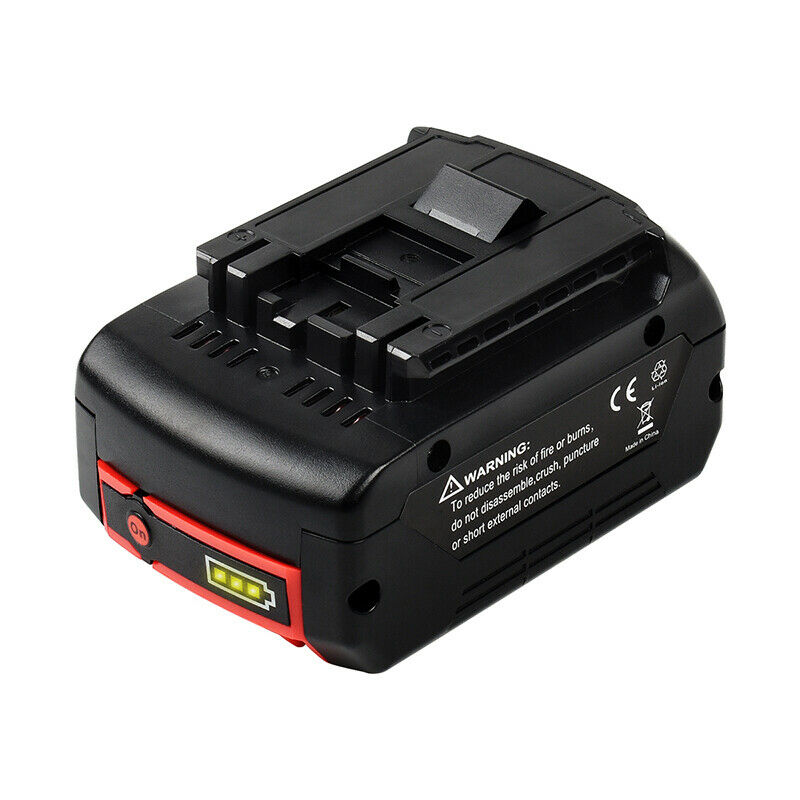 Battery For Bosch 18V 6.0AH BAT609 BAT618 17618 25618-01 Lithium Fuel Guage