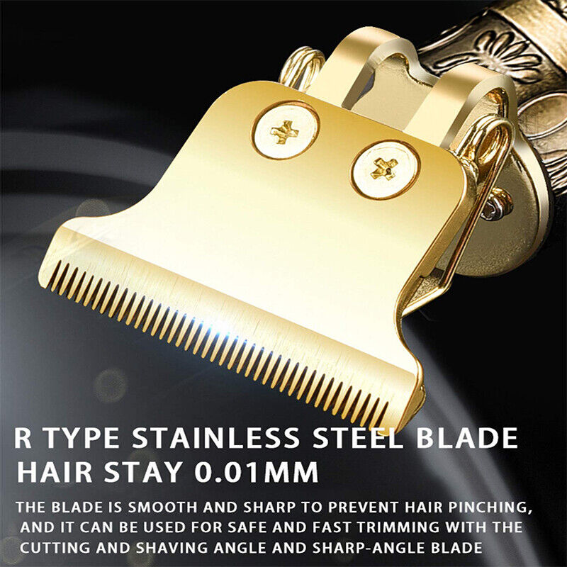 Men Portable Electric Hair Trimmer Clippers Beard Shaver Cutting Cordless