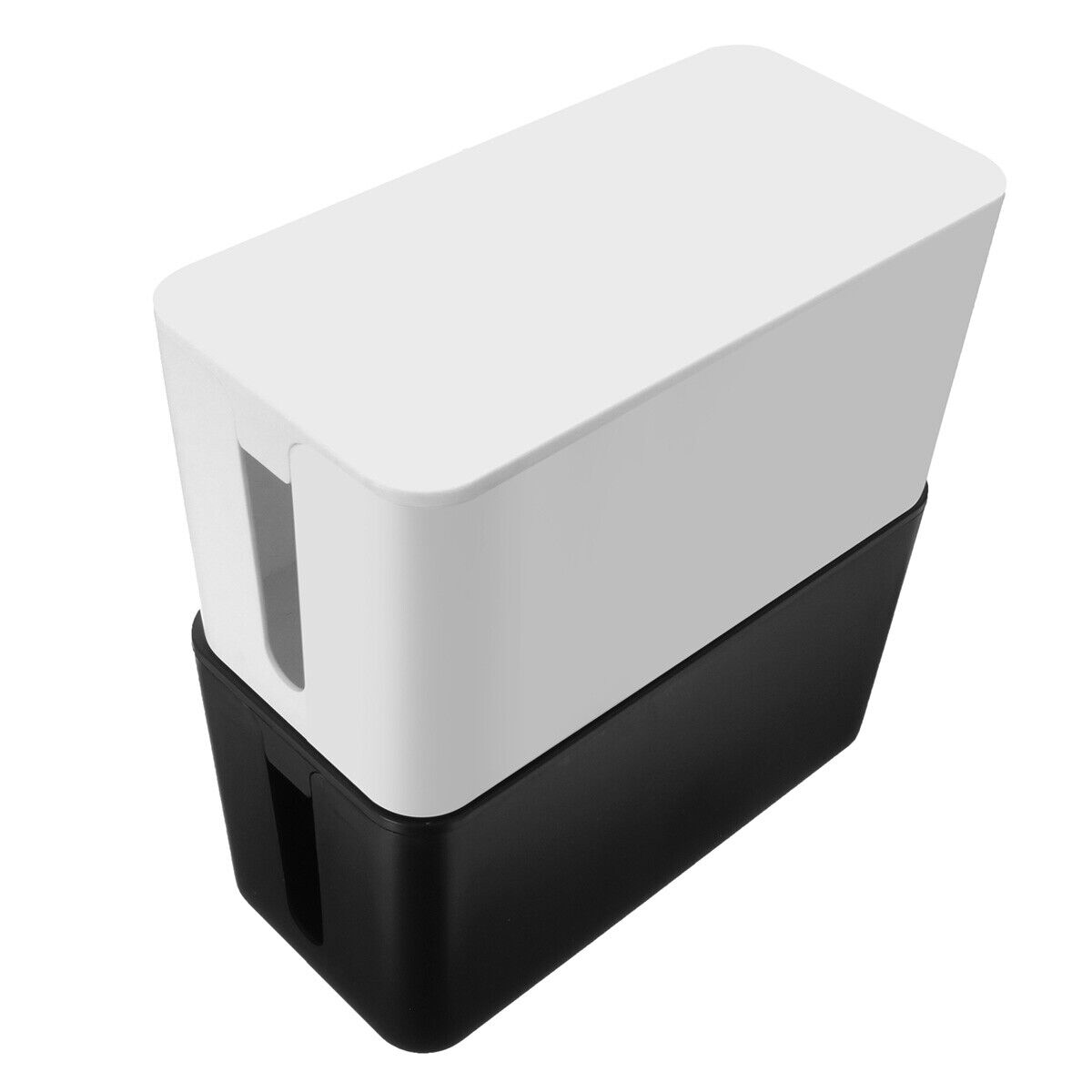 Cable Wire Storage Box Case Cord Management Socket Home Office Tidy Organizer