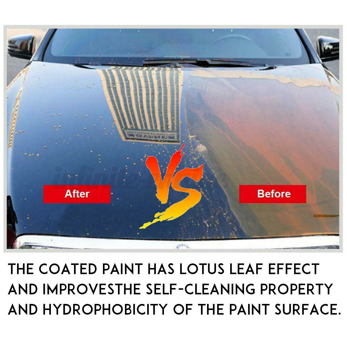 500ML Shine Armor Ceramic Spray Car Polish Spray Top Coat Quick Coating