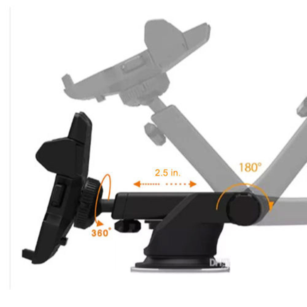 Universal Windshield Mount Car Holder Cradle Long Neck