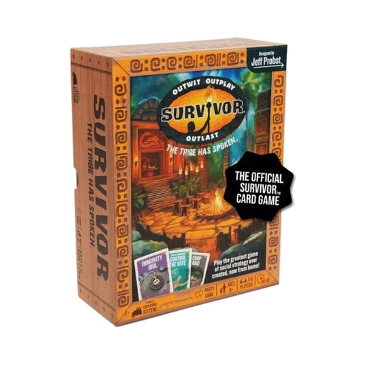 Survivor: The Tribe Has Spoken Card Game Ages 8+ NZ — product on white background