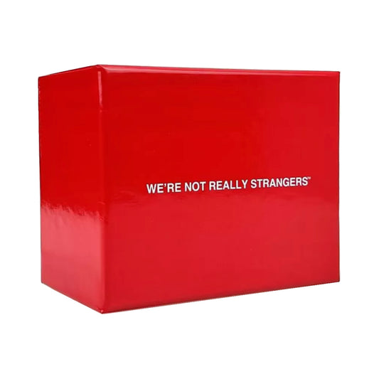 We're Not Really Strangers Card Game NZ — product on white background