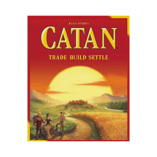 The Settlers of Catan Board Game Ages 10+ NZ — product on white background