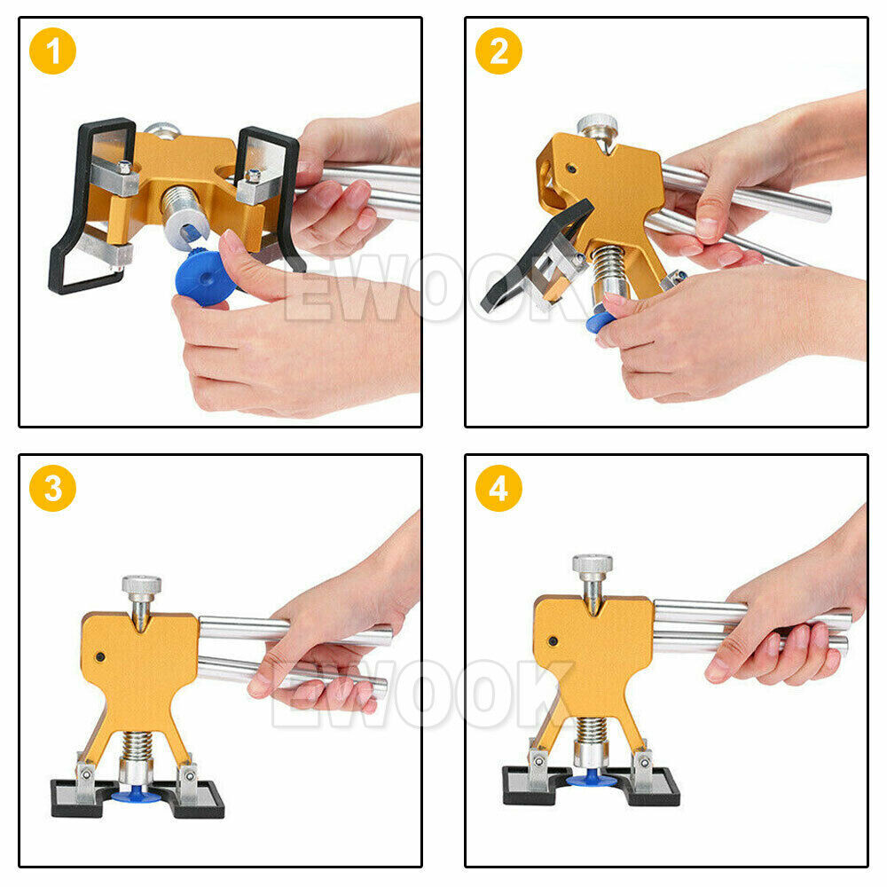 29X Dent Puller Removal Car Body Paintless Hail Repair Lifter Kit Tools Tab
