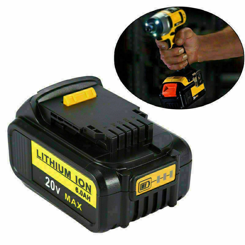 18V XR 20V MAX Li-ion Battery for Dewalt DCB182 DCB200 DCB200-2