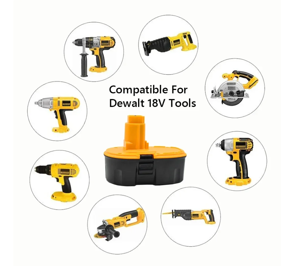 DC9096 3.0AH 18V Battery XRP NI-MH for Dewalt DC9096 DC9099 DC9098 DW9099