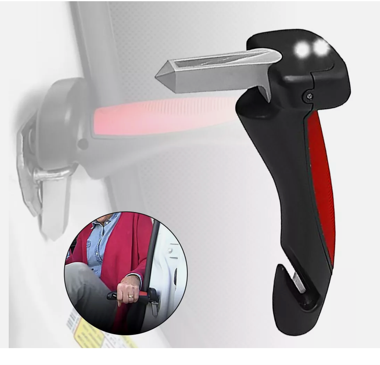 Car Door Handle Disability Elderly Standing Aid Cane Assist Mobility Aid Tool