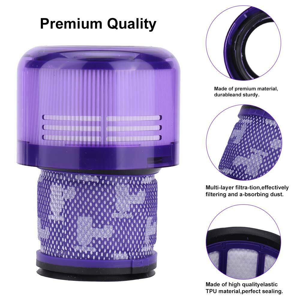 2Pack Replacement Filter for Dyson V11 Cyclone, V11 Animal Vacuum, V15