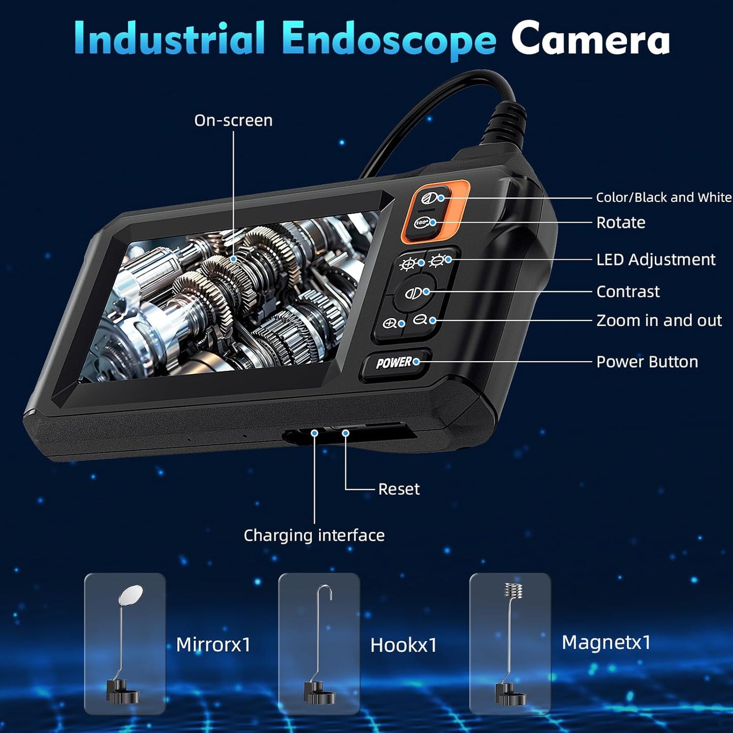 Industrial Endoscope Camera