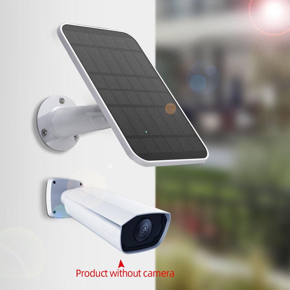 Solar Panel Charge with USB Power Cable for Eufy Arlo Essential Spotlight Camera